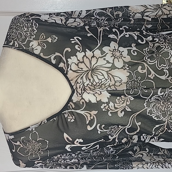 New York & Company Mesh Blouse - Picture 2 of 11